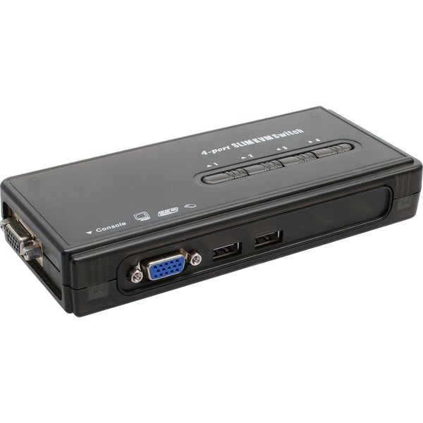 InLine 60614H KVM-switchar Svart