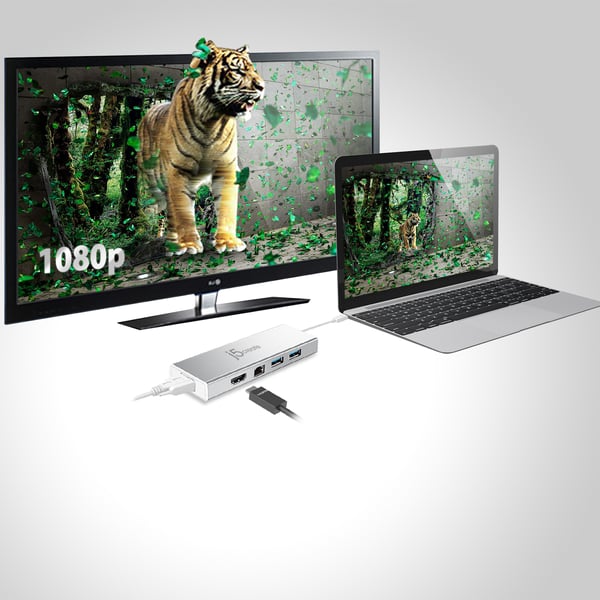 j5create JUD380-N USB™ 3.0 mini dockningsstation