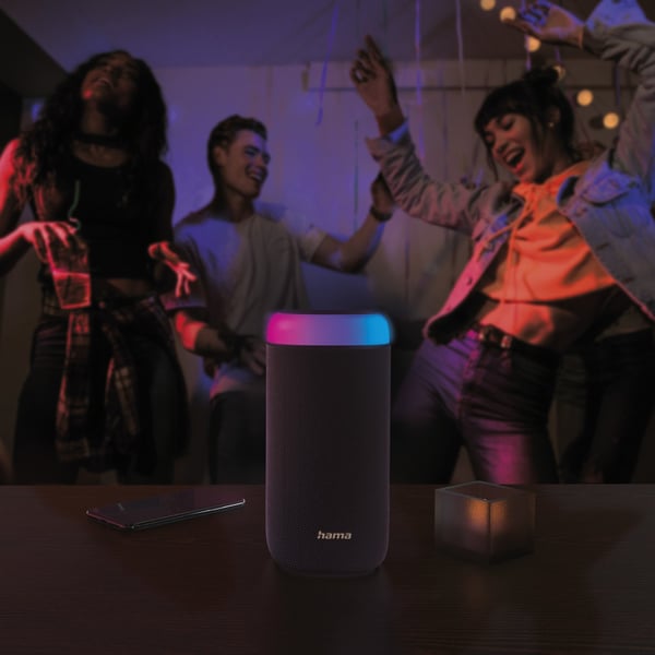 Hama Shine 2.0 Kannettava stereokaiutin Musta 30 W
