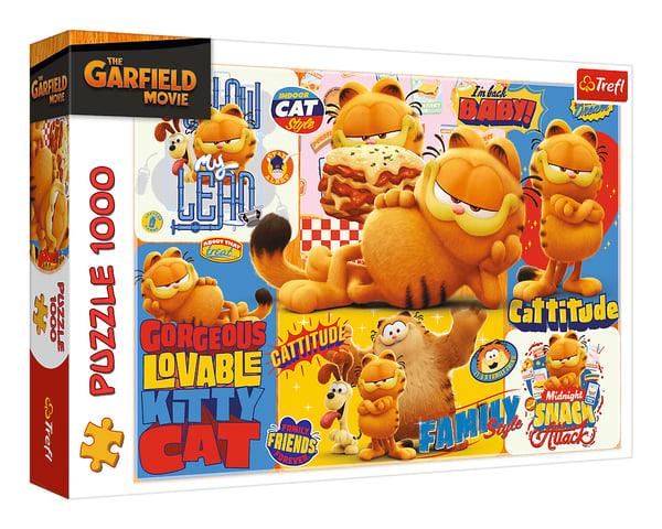 Trefl Garfield Pussel 1000 styck TV/film