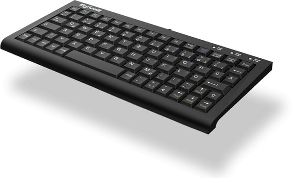 KeySonic ACK-3401U (UK) Tangentbord USB QWERTY UK Engelska Svart (ACK-3401U (UK))