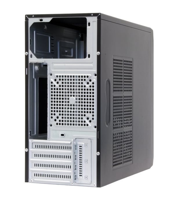 Chieftec CT-01B-OP tietokonekotelo Mini Tower Musta