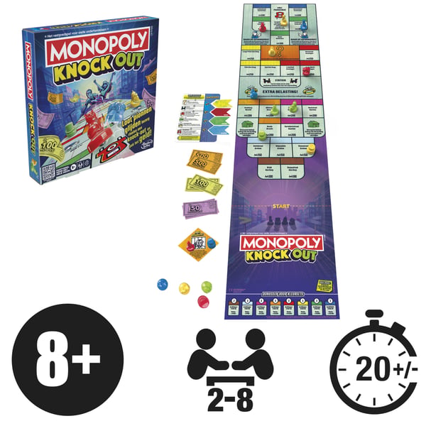 Monopoly F8995104 brætspil 20 min. Økonomisk simulering