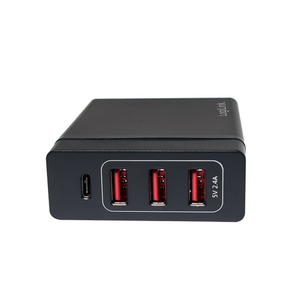 LogiLink PA0122 oplader til mobil enhed Universel Sort USB Indendørs