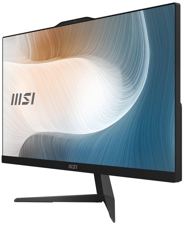 MSI Modern AM242 12M-1629XDE Intel® Core™ i3 i3-1215U 60,5 cm (23.8") 1920 x 1080 pixlar Allt-i-ett-dator 8 GB DDR4-SDRAM 256 GB SSD Wi-Fi 6E (802.11ax) Svart