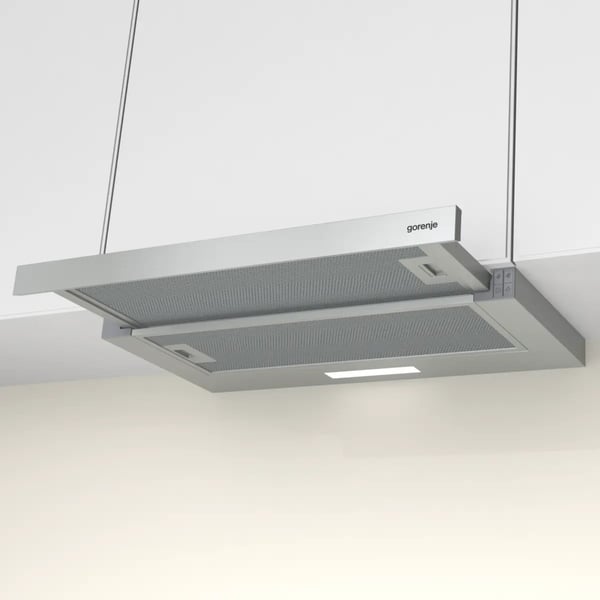 Gorenje TH62E3X Halvinbyggd (utdragbar) Rostfritt stål 350 m³/h