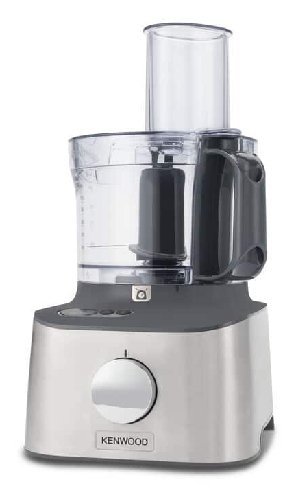 Kenwood MultiPro Compact+ foodprocessor 800 W 2,1 L Børstet stål Indbyggede vægte