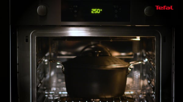 Tefal Aroma E21570 sovsegryde Rund Sort