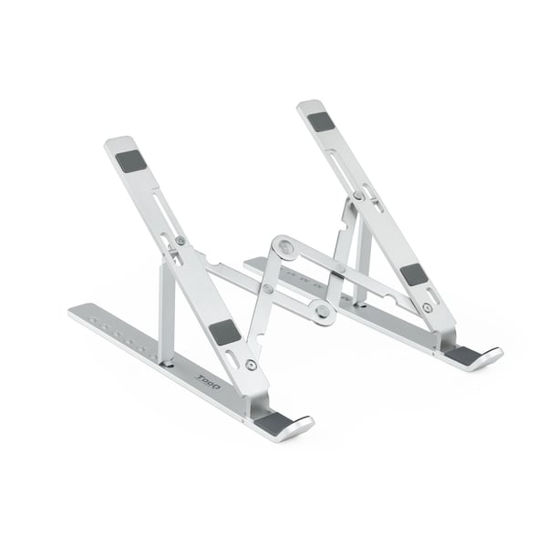 TooQ TQLRS0033-AL Ställ för bärbara datorer Ställ förl bärbar dator och surfplatta Silver 38,1 cm (15")