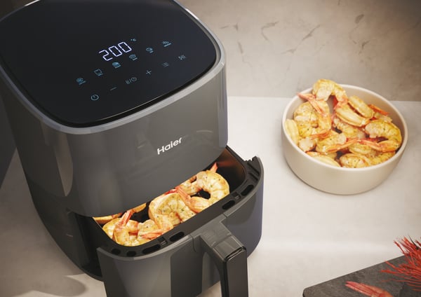 Haier I-Master Series 5 HAF5P 011 Enkelt 5 L Enkeltstående 1500 W Varmluftsteger Sort
