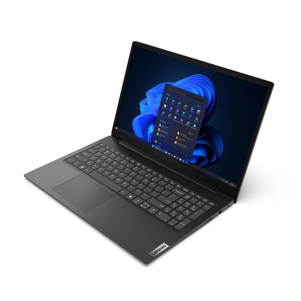 Lenovo V15 G6 ARP AMD Ryzen™ 5 150 Laptop 39,6 cm (15.6") Fuld HD 32 GB DDR5-SDRAM 512 GB SSD Wi-Fi 6 (802.11ax) Windows 11 Pro Tysk Sort