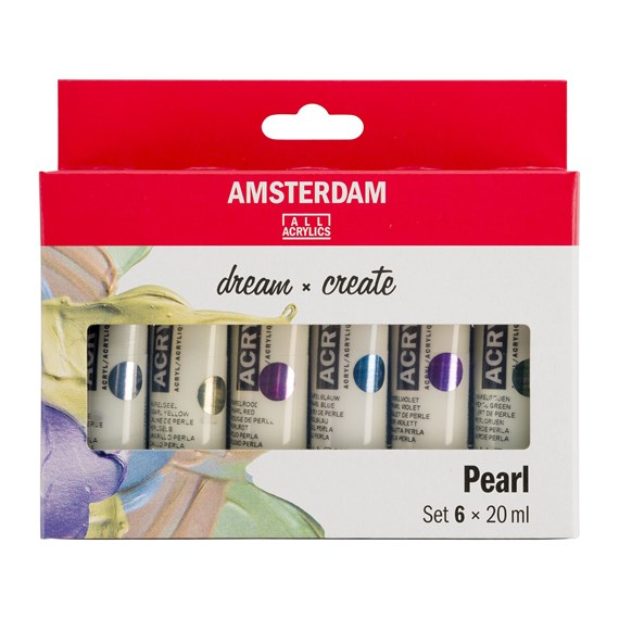 Amsterdam 17820506 hobbymaling Akrylmaling 6 stk