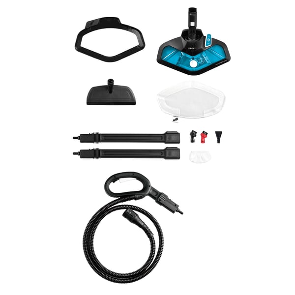 Polti Vaporetto Smart 100_B Sylinterillinen höyrypuhdistin 1500 W Sininen, Valkoinen