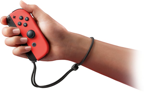 Nintendo Switch V2 2019 bærbar spilkonsol 15,8 cm (6.2") 32 GB Berøringsskærm Wi-Fi Sort, Blå, Rød
