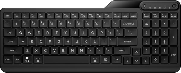 HP Bluetooth-tangentbord för flera enheter med full numerisk knappsats