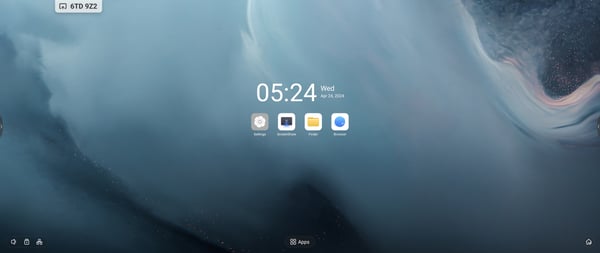 MAXHUB UW92NA infonäyttö Digitaalinen litteä infotaulu 2,34 m (92") LCD Wi-Fi 600 cd/m² WUHD Musta Sisäänrakennettu prosessori Android
