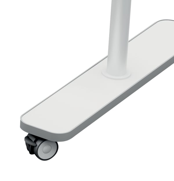 Nobo Move & Meet drejbare, mobile whiteboard 1500x1200 mm