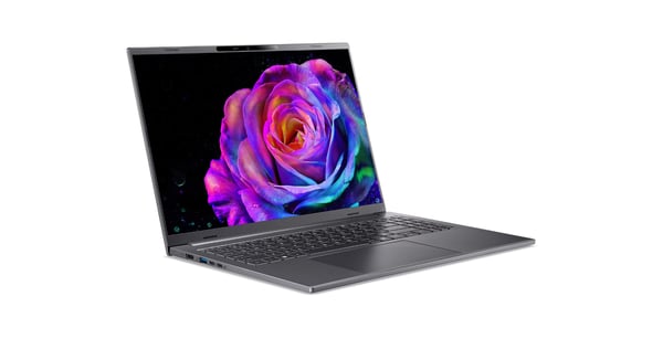 Acer Aspire 16 AI A16-61M-R4KC Copilot+ PC AMD Ryzen AI 5 330 Laptop 40,6 cm (16") 2K 32 GB LPDDR5x-SDRAM 512 GB SSD Wi-Fi 6 (802.11ax) Windows 11 Home Grå