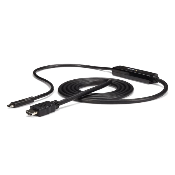 StarTech.com CDP2HDMM2MB videokabel adapter 2 m USB Type-C HDMI Sort