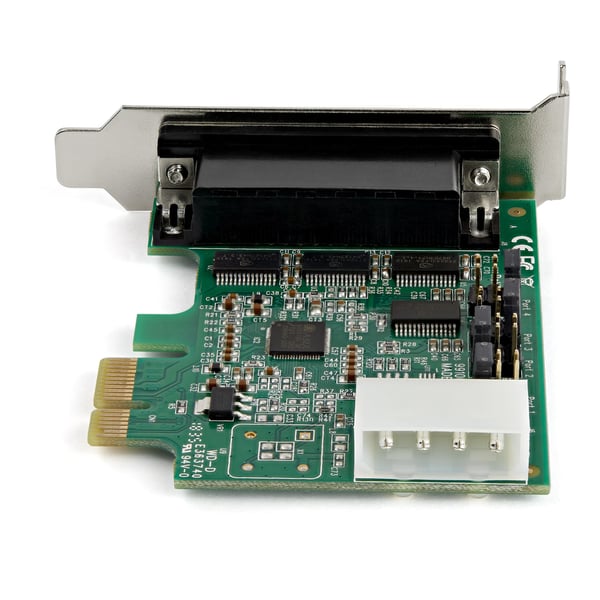 StarTech.com 4-portars seriell PCI Express RS232-adapterkort - PCIe seriellt värdkontrollerkort -