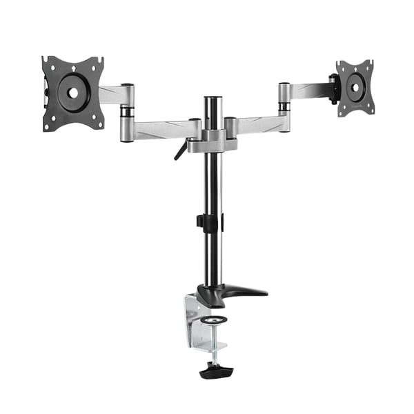 LogiLink BP0077 monitorin kiinnike ja jalusta 68,6 cm (27") Vastaanotto Musta, Ruostumaton teräs