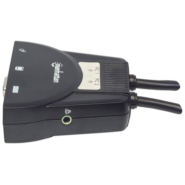 Manhattan 151245 KVM-switchar Svart