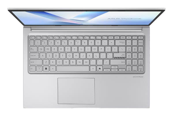 ASUS Vivobook 15 X1504MA-BQ224 Intel Core 5 320 Laptop 39,6 cm (15.6") Fuld HD 8 GB DDR5-SDRAM 512 GB SSD Wi-Fi 6 (802.11ax) Sølv QWERTY Spansk
