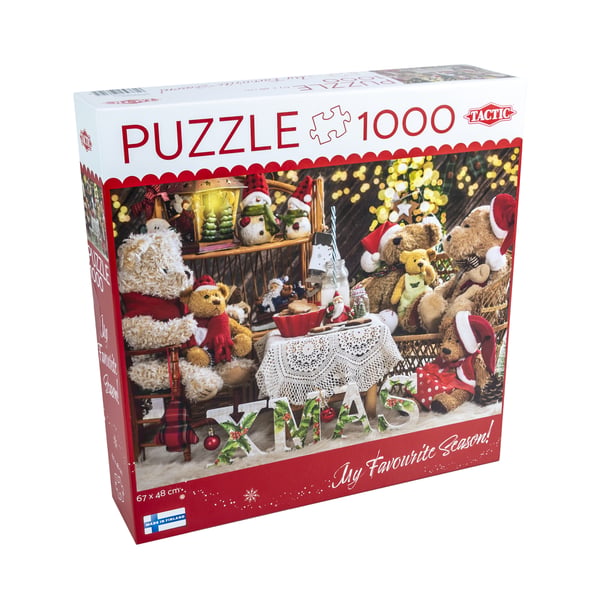 Tactic Puzzle Lovers Teddy Bear Family 1000 pcs puzzle