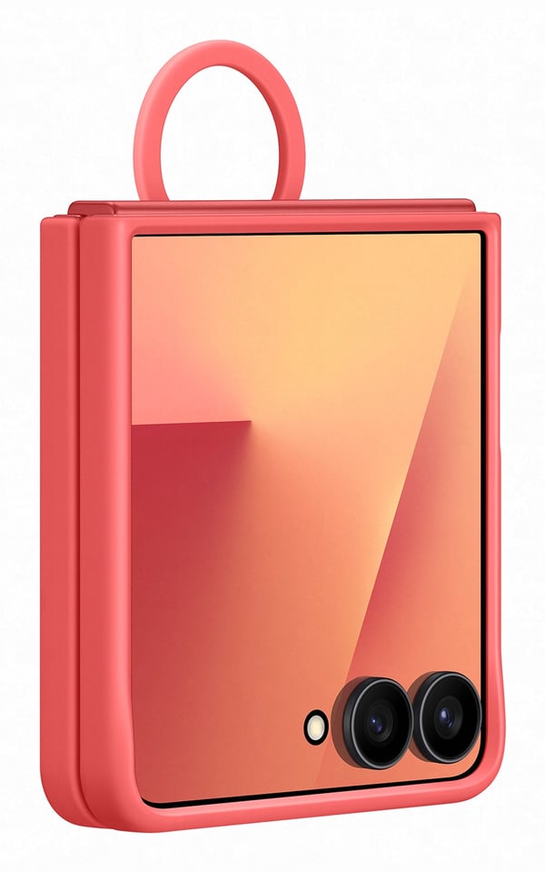 Samsung Ring Case mobiltelefonfodral 17,4 cm (6.85") Mobilskal Röd
