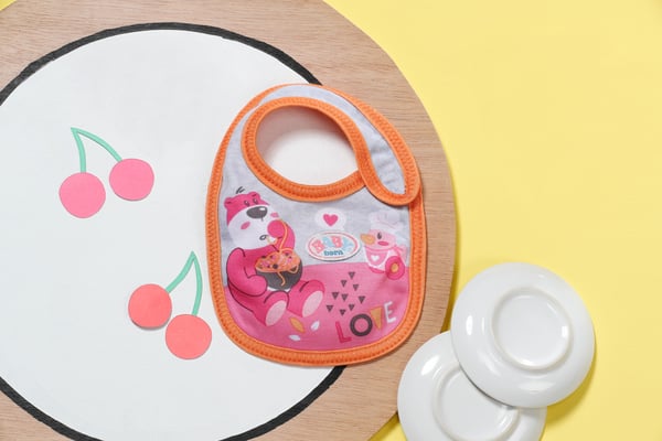 BABY born Bib 2 assorted Nuken ruokalappu