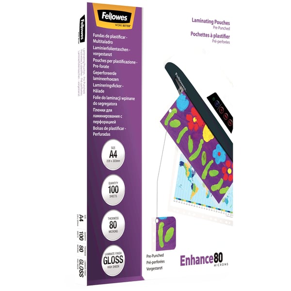 Fellowes 5452502 plastlomme 100 stk