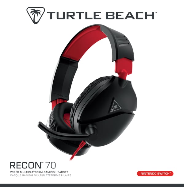 Turtle Beach Recon 70N musta Over-Ear Stereo -pelikuulokemikrofoni