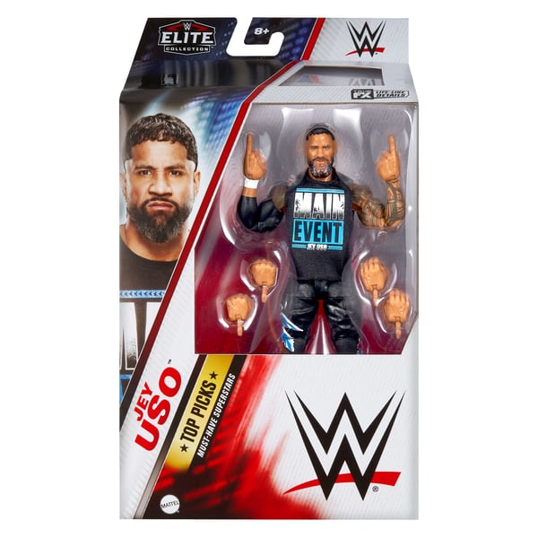 Mattel WWE Elite Collection Top Picks Jey Uso Action Figure