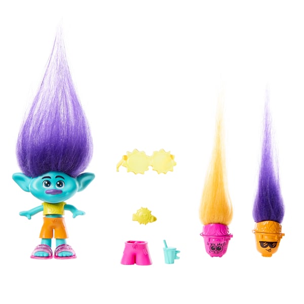 Mattel Trolls 3 Sammen igen HAIR POPS Kvist
