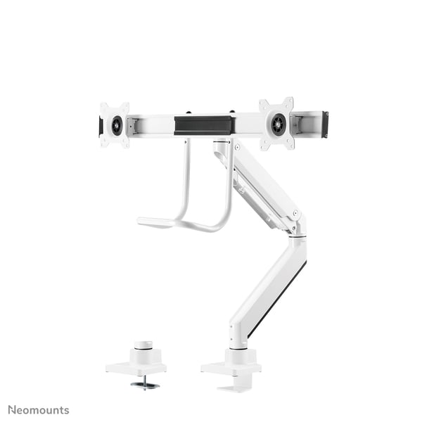 Neomounts NM-D775DXWHITE monitorin kiinnike ja jalusta 81,3 cm (32") Vastaanotto Valkoinen