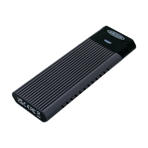 Origin Storage OSEC512NVME ulkoinen SSD 512 GB USB Type-C 3.2 Gen 2 (3.1 Gen 2) Alumiini, Harmaa Origin Storage OSEC512NVME ulkoinen SSD 512 GB USB Type-C 3.2 Gen 2 (3.1 Gen 2) Alumiini, Harmaa
