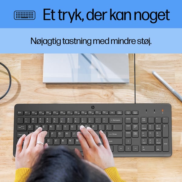 HP 150 - Tastatur- og musesæt - USB - Tysk