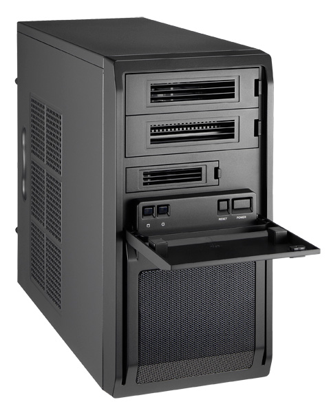 Chieftec LT-01B-OP datorväskor Mini Tower Svart