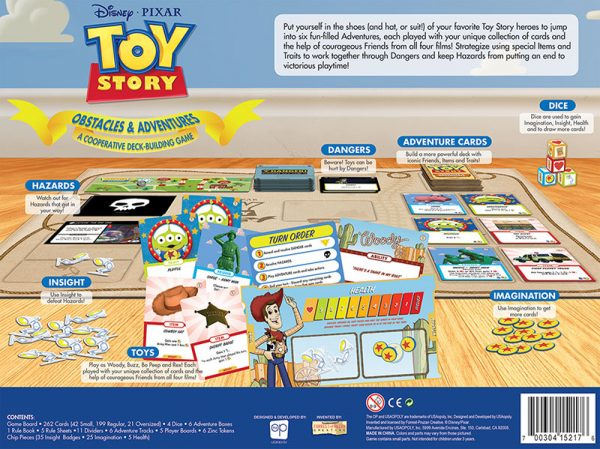 Asmodee TOY STORY OBSTACLES & ADVENTURES Lautapeli Matkailu-/seikkailupeli