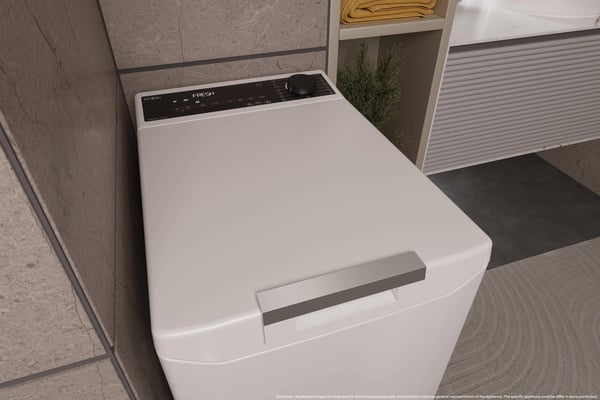 Haier THASN276TM7-S tvättmaskin Toppmatad 7 kg 1200 RPM Vit