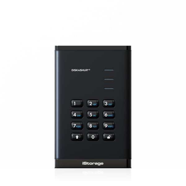 iStorage diskAshur3 SSD 512 GB USB Type-A / USB Type-C 3.2 Gen 1 (3.1 Gen 1) Sort iStorage diskAshur3 SSD 512 GB USB Type-A / USB Type-C 3.2 Gen 1 (3.1 Gen 1) Sort