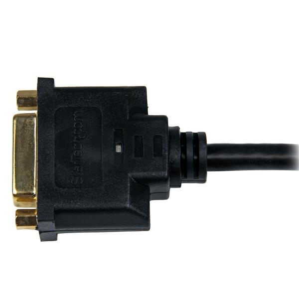 StarTech.com HDDVIMF8IN videokabel adapter 0,2 m HDMI DVI-D Sort