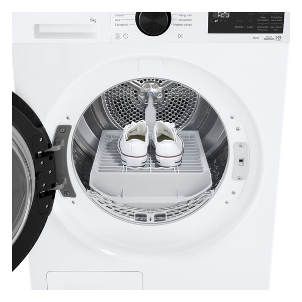LG RNX5008TLB tørretumbler Fritstående Front-læsning 8 kg Hvid