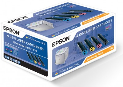 Epson AcuLaser C900 Economy Pack tonerpatron 1 stk Original