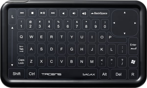 Tacens Sagax näppäimistö TV Langaton RF QWERTY Musta