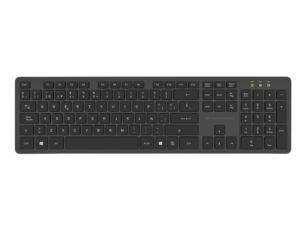 Conceptronic ORAZIO01ES tastatur Mus inkluderet Kontor RF trådløst QWERTY Spansk Sort