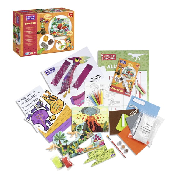 Jumbo Create & Discover - Dino Craft