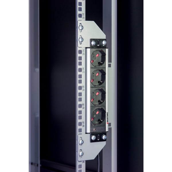 Techly I-CASE SUPP-3G1U tilbehør til rack Monteringsbeslag