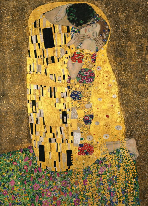 Clementoni Museum Collection Klimt - Il Bacio Kuviopalapeli 1000 kpl Taide