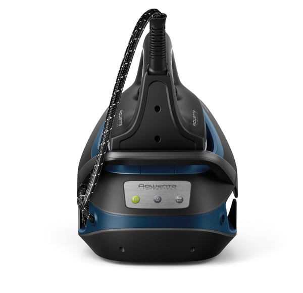 Rowenta VR8322 Pumpulla toimiva höyrysilityskeskus 2600 W 1,7 L Mikrosteam 400 -laserpohjalevy Musta, Sininen